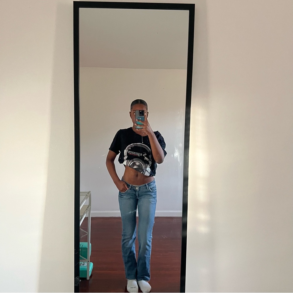 Low rise jeans